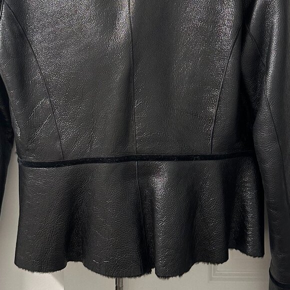 Zac Posen Women's Shearling Jacket - Picture 7 of 8